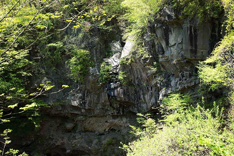 中止（ナカドメ）の滝